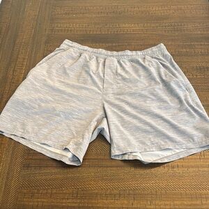 Men's Lululemon Gray Pace Breaker Linerless 7in Shorts XL